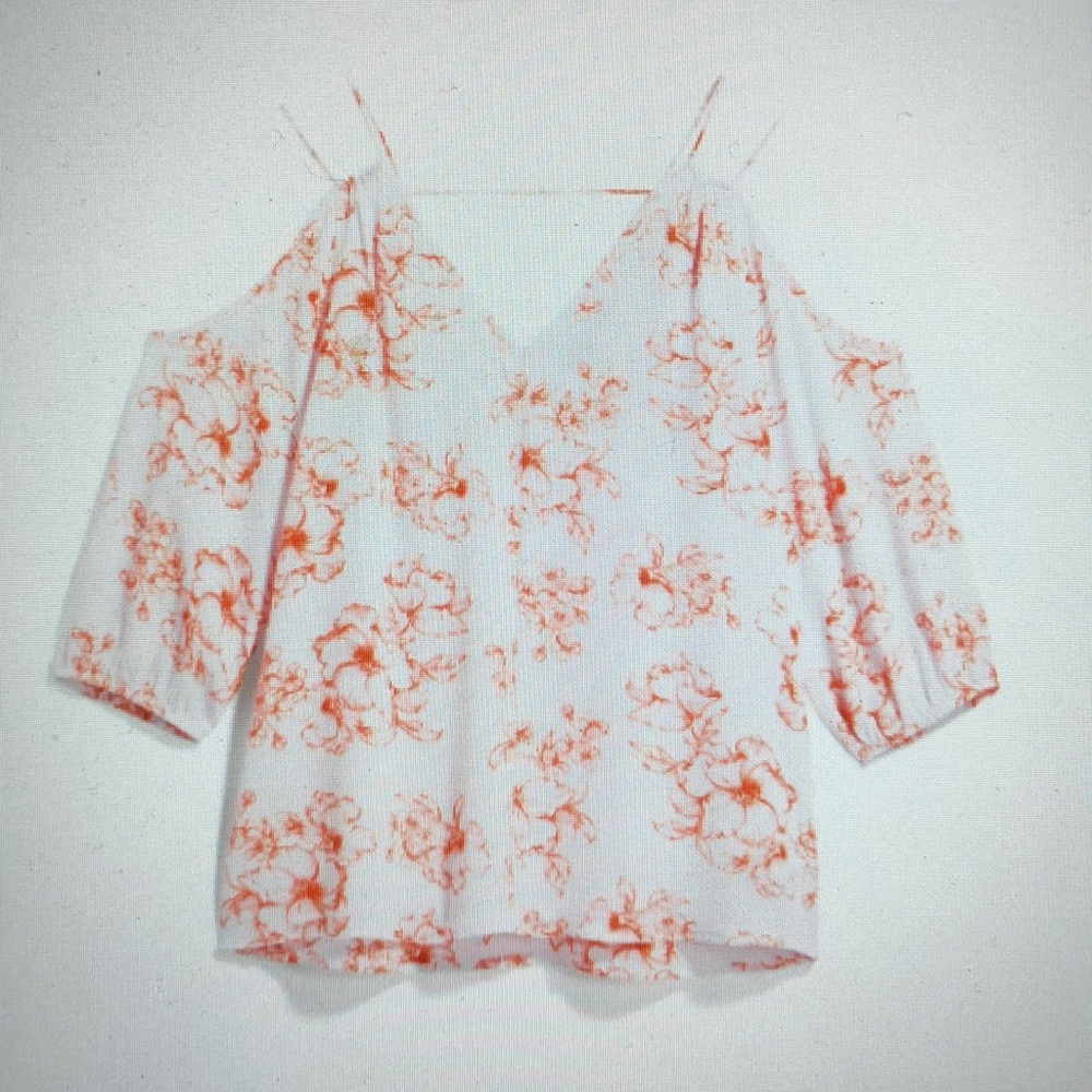 Bariel Cold Shoulder Blouse